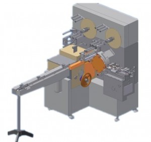 stick packing machine for chewing bubble gum
